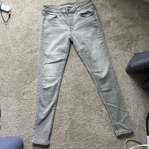 American eagle grey jeans